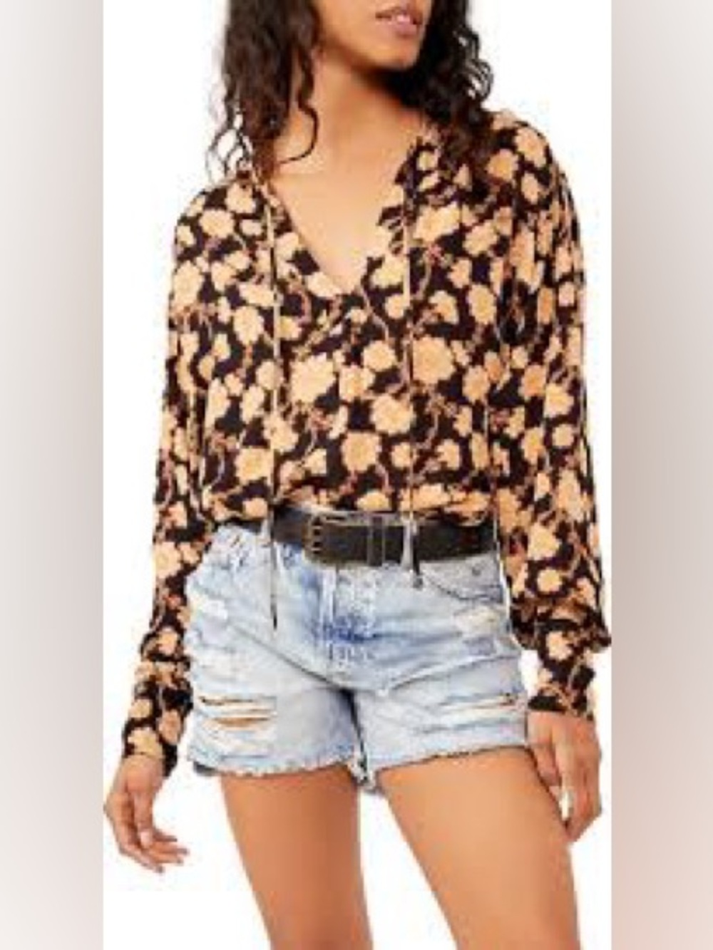 Free People Mia Tunic Blouse